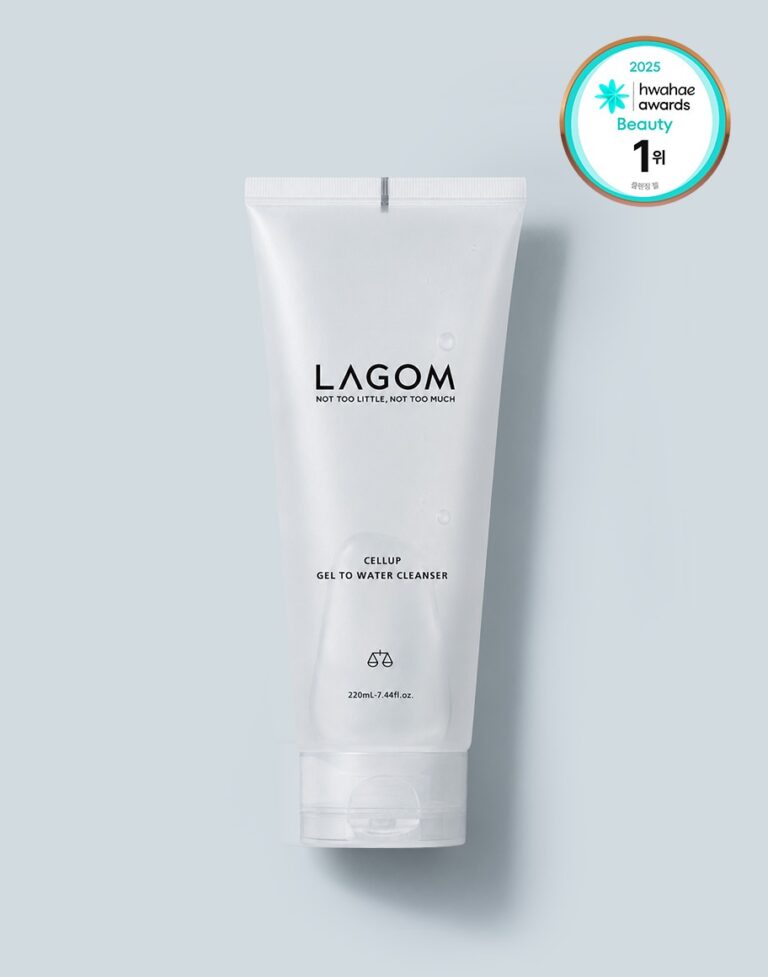 Official LAGOM Gel to Water Cleanser 220 mL bottle