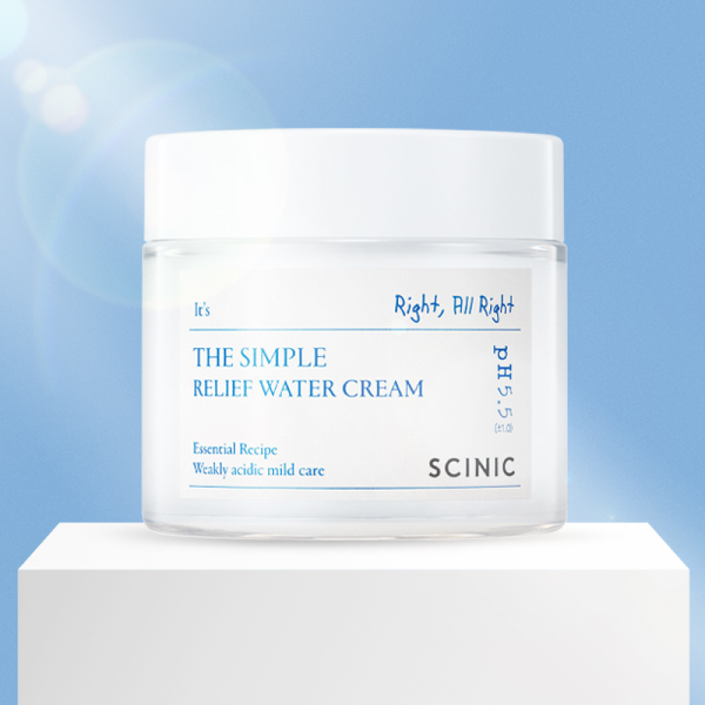 SCINIC The Simple Relief Moisture Cream 80 ml official product image