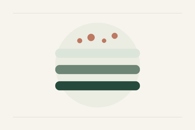 Separated cosmetic layers and small rolled particles; pilling topic illustration